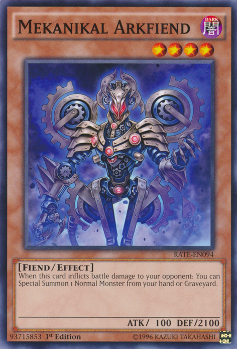 Mekanikal Arkfiend [RATE-EN094] Common | Odin's Place