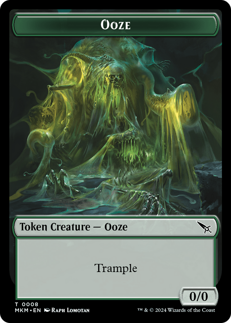 Thopter (0020) // Ooze Double-Sided Token [Murders at Karlov Manor Tokens] | Odin's Place