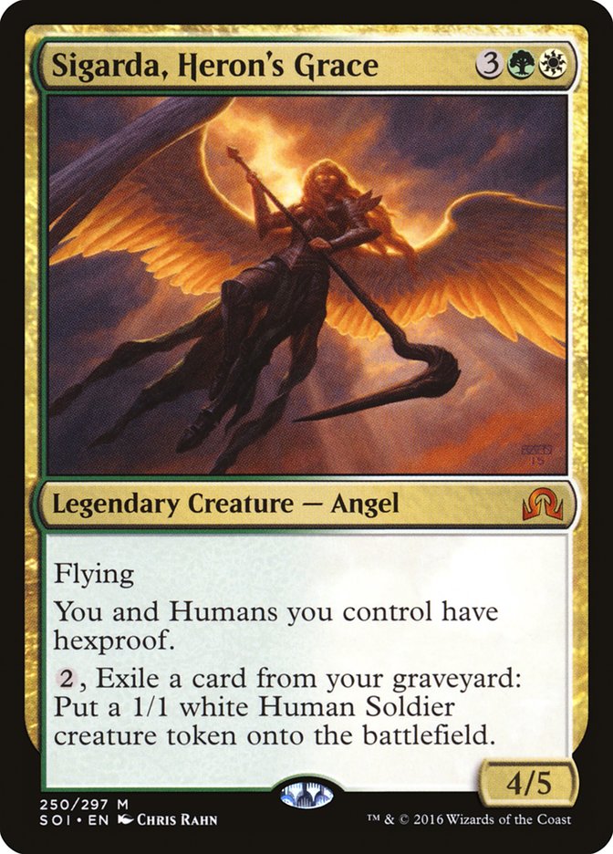 Sigarda, Heron's Grace (250) [Shadows over Innistrad] | Odin's Place