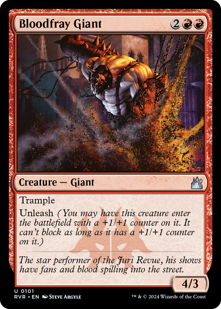 Bloodfray Giant [Ravnica Remastered] | Odin's Place