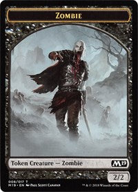 Zombie // Goblin Double-Sided Token (Game Night) [Core Set 2019 Tokens] | Odin's Place