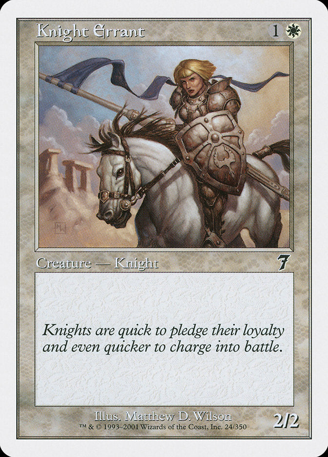 Knight Errant (24) [Seventh Edition] | Odin's Place