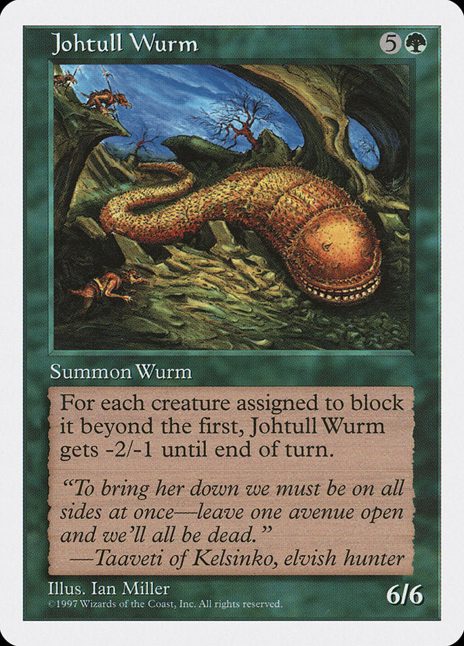 Johtull Wurm (306) [Fifth Edition] | Odin's Place