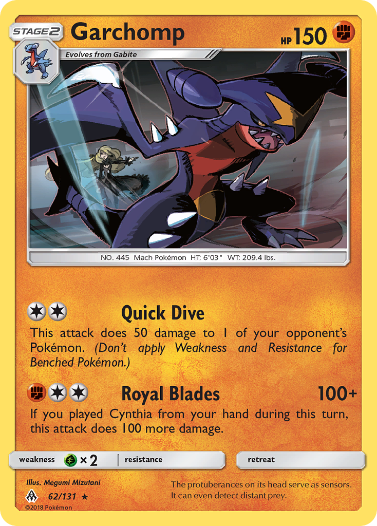 Garchomp (62/131) [Sun & Moon: Forbidden Light] | Odin's Place