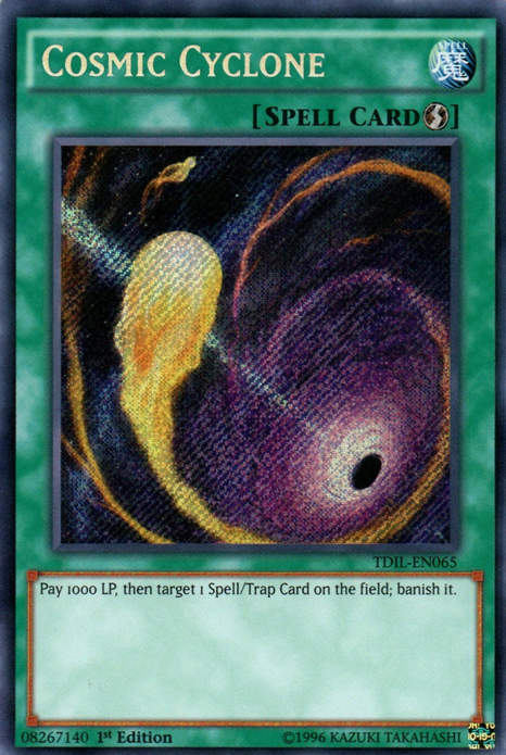 Cosmic Cyclone [TDIL-EN065] Secret Rare | Odin's Place