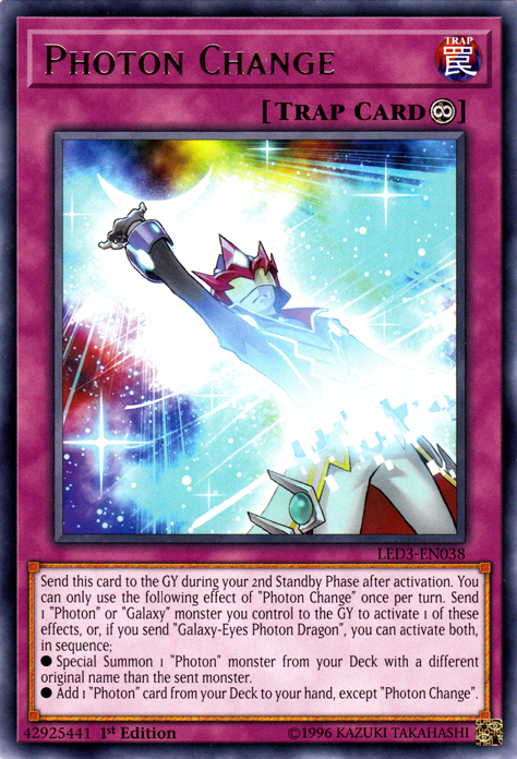 Photon Change [LED3-EN038] Rare | Odin's Place