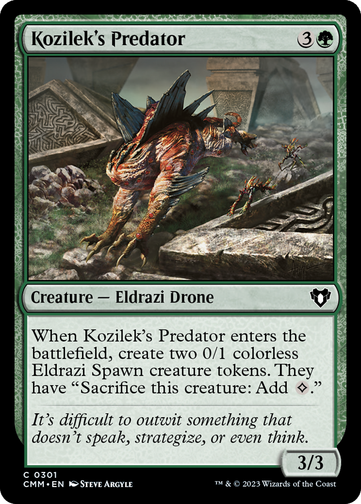 Kozilek's Predator [Commander Masters] | Odin's Place