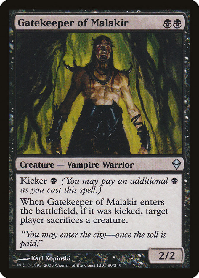 Gatekeeper of Malakir (89) [Zendikar] | Odin's Place