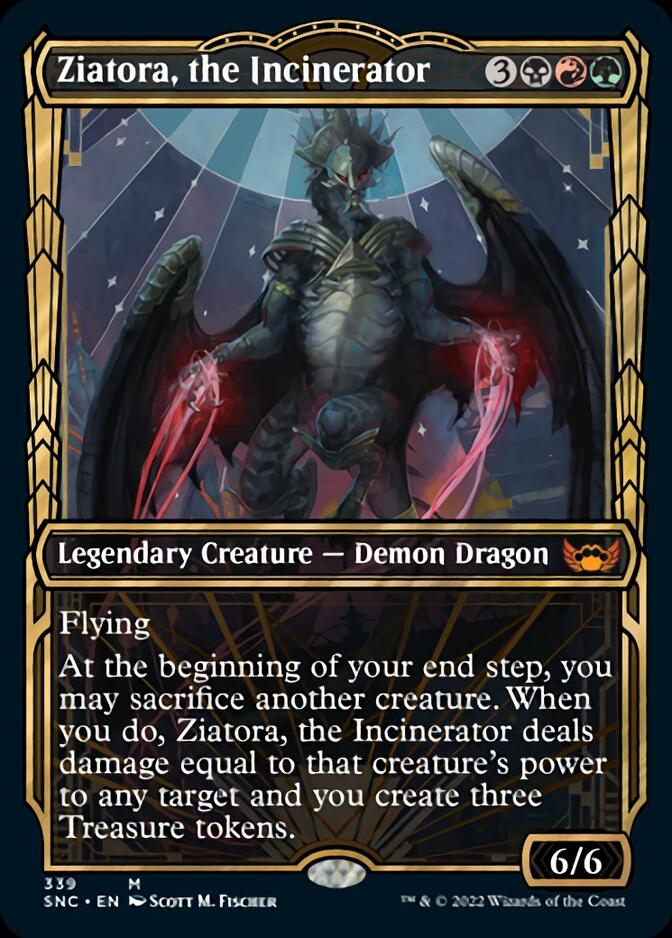 Ziatora, the Incinerator (Showcase Golden Age) [Streets of New Capenna] | Odin's Place