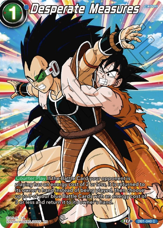 Desperate Measures (DB1-040) [Theme Selection: History of Son Goku] | Odin's Place