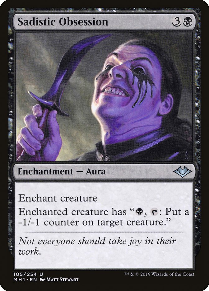 Sadistic Obsession (105) [Modern Horizons] | Odin's Place