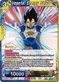 Vegeta, Energy Salvo (BT8-107_PR) [Malicious Machinations Prerelease Promos] | Odin's Place