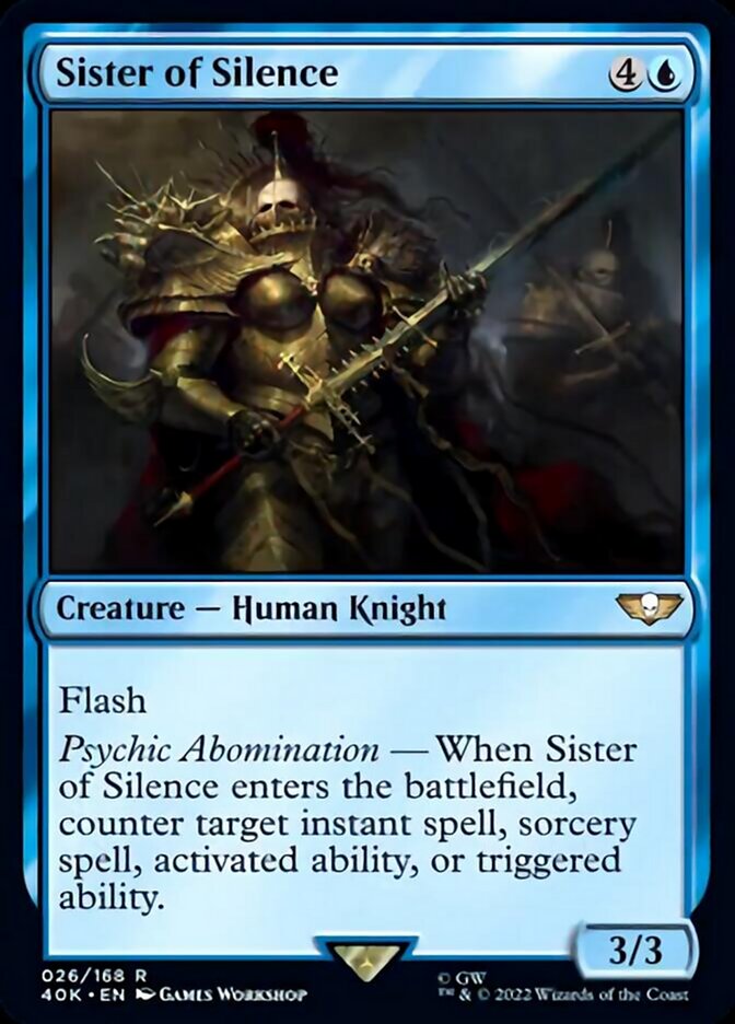 Sister of Silence (Surge Foil) [Warhammer 40,000] | Odin's Place