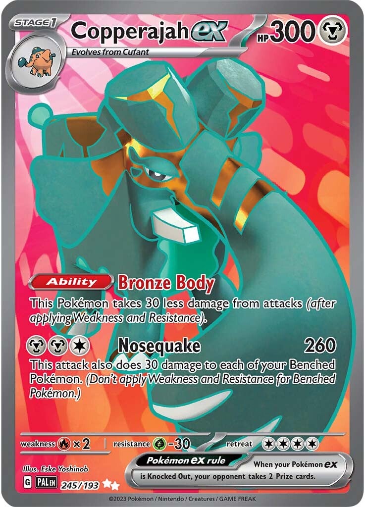 Copperajah ex (245/193) [Scarlet & Violet: Paldea Evolved] | Odin's Place