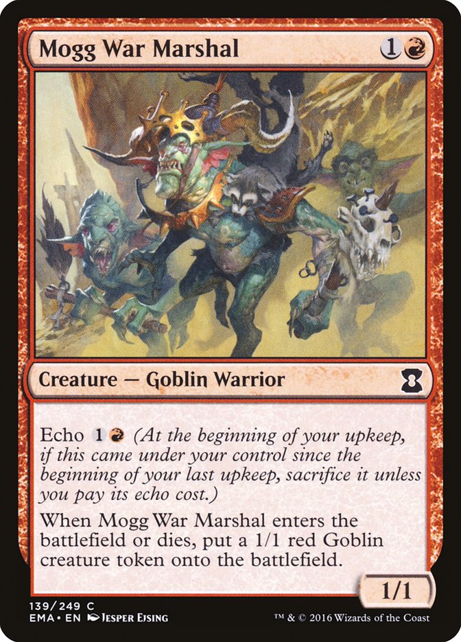 Mogg War Marshal (139) [Eternal Masters] | Odin's Place