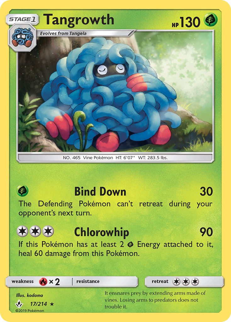 Tangrowth (17/214) [Sun & Moon: Unbroken Bonds] | Odin's Place