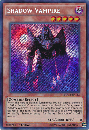 Shadow Vampire [MP14-EN152] Secret Rare | Odin's Place