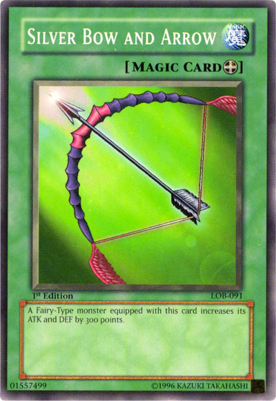 Silver Bow and Arrow [LOB-091] Common | Odin's Place