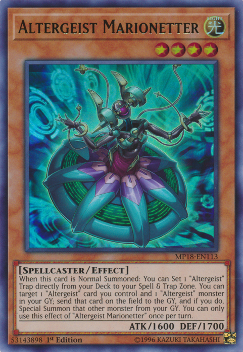 Altergeist Marionetter [MP18-EN113] Ultra Rare | Odin's Place