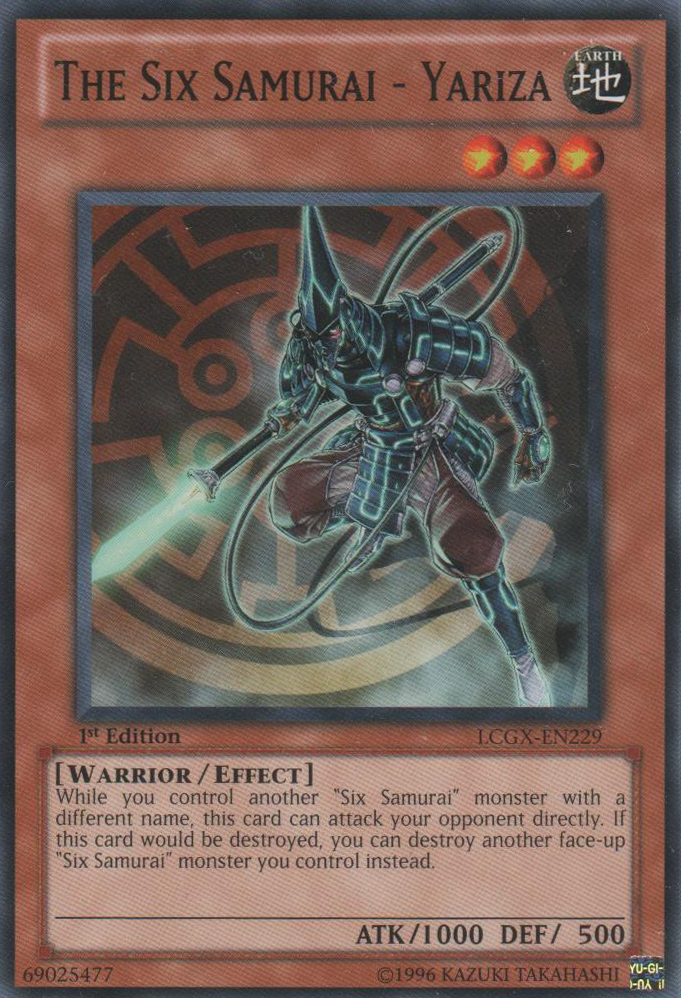The Six Samurai - Yariza [LCGX-EN229] Common | Odin's Place