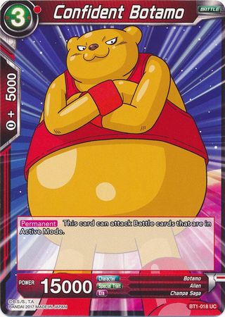 Confident Botamo (BT1-018) [Galactic Battle] | Odin's Place
