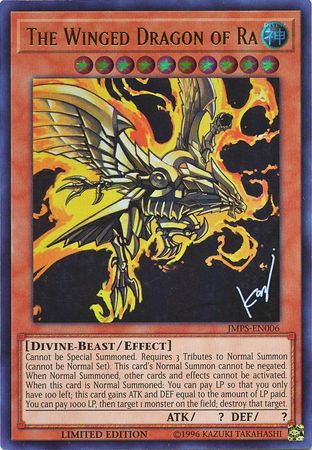 The Winged Dragon of Ra [JMPS-EN006] Ultra Rare | Odin's Place
