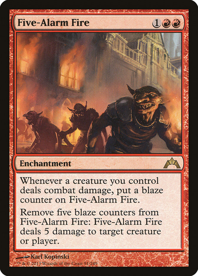 Five-Alarm Fire (91) [Gatecrash] | Odin's Place