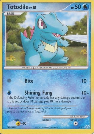 Totodile (8/12) [Diamond & Pearl: Trainer Kit - Manaphy] | Odin's Place