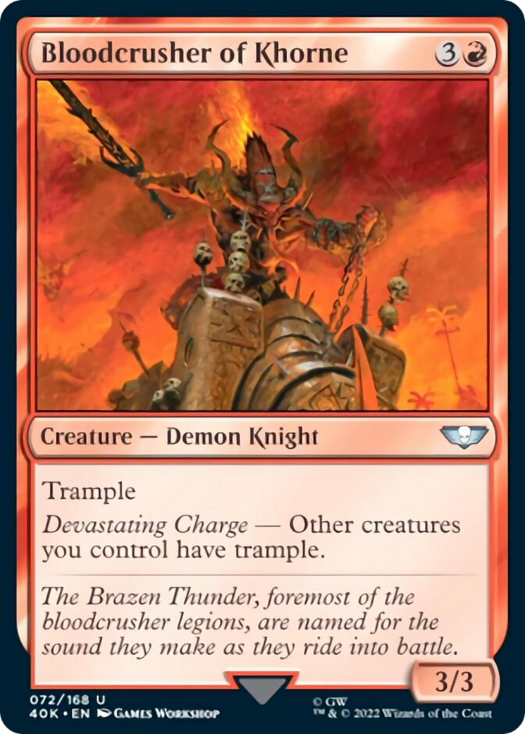 Bloodcrusher of Khorne [Warhammer 40,000] | Odin's Place