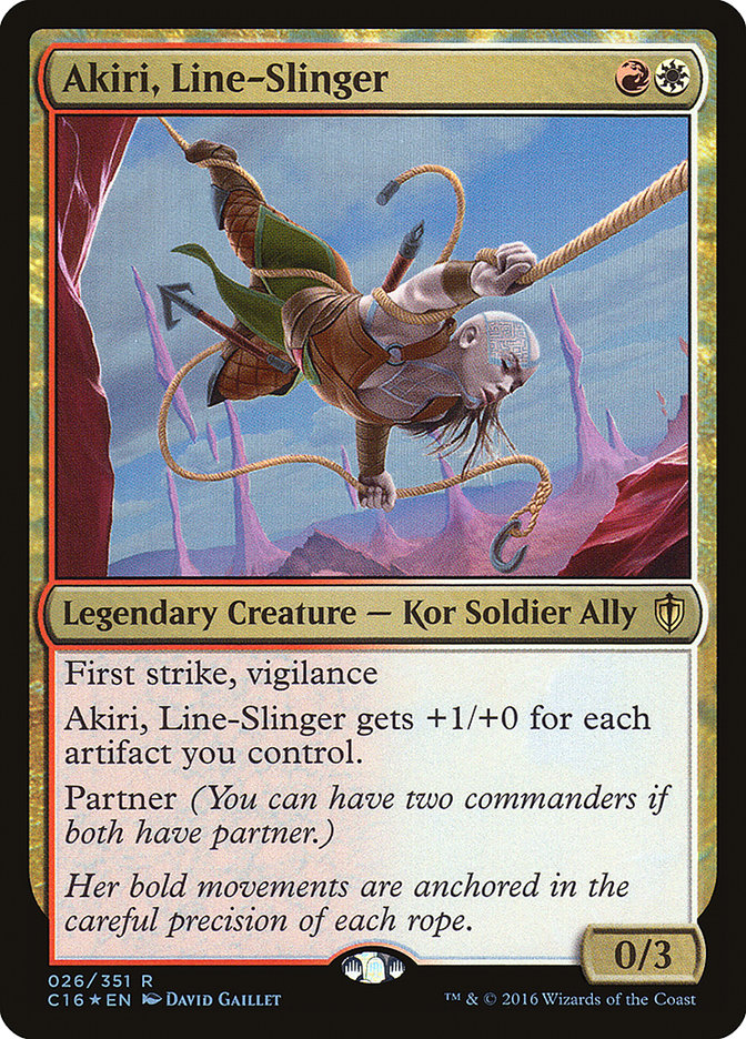 Akiri, Line-Slinger (26) [Commander 2016] | Odin's Place