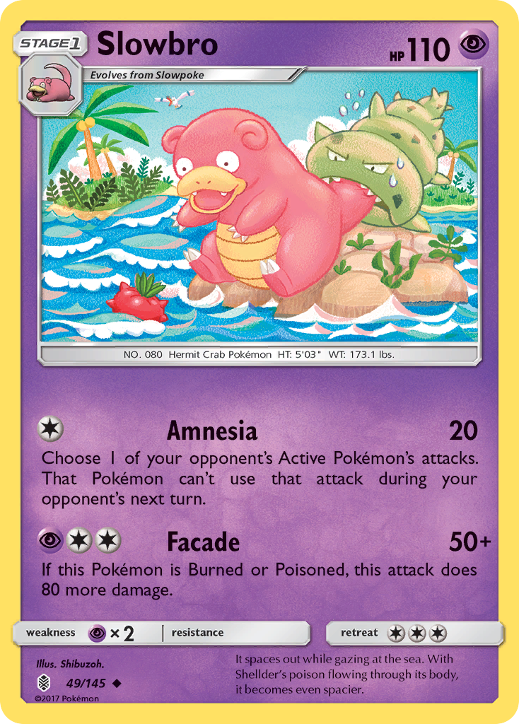 Slowbro (49/145) [Sun & Moon: Guardians Rising] | Odin's Place