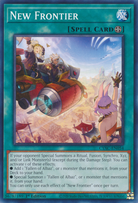 New Frontier [CYAC-EN054] Common | Odin's Place