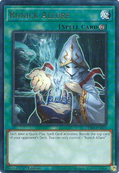 Runick Allure [TAMA-EN028] Rare | Odin's Place