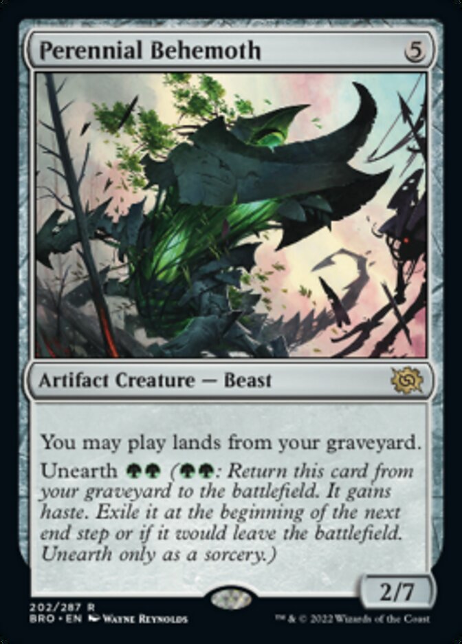 Perennial Behemoth [The Brothers' War] | Odin's Place