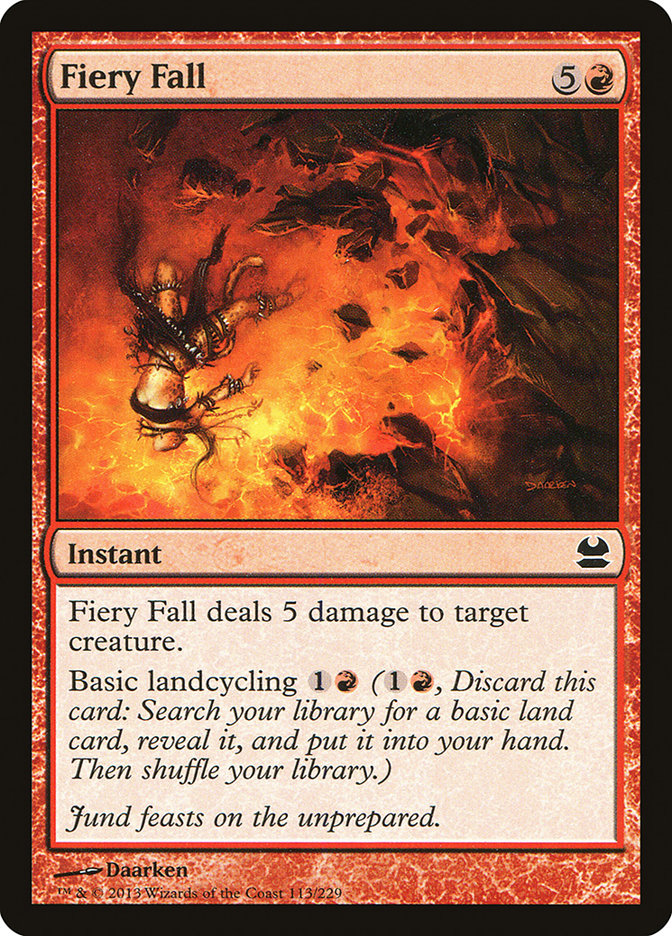 Fiery Fall (113) [Modern Masters] | Odin's Place