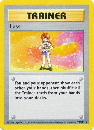 Lass (75/102) [Base Set Shadowless Unlimited] | Odin's Place