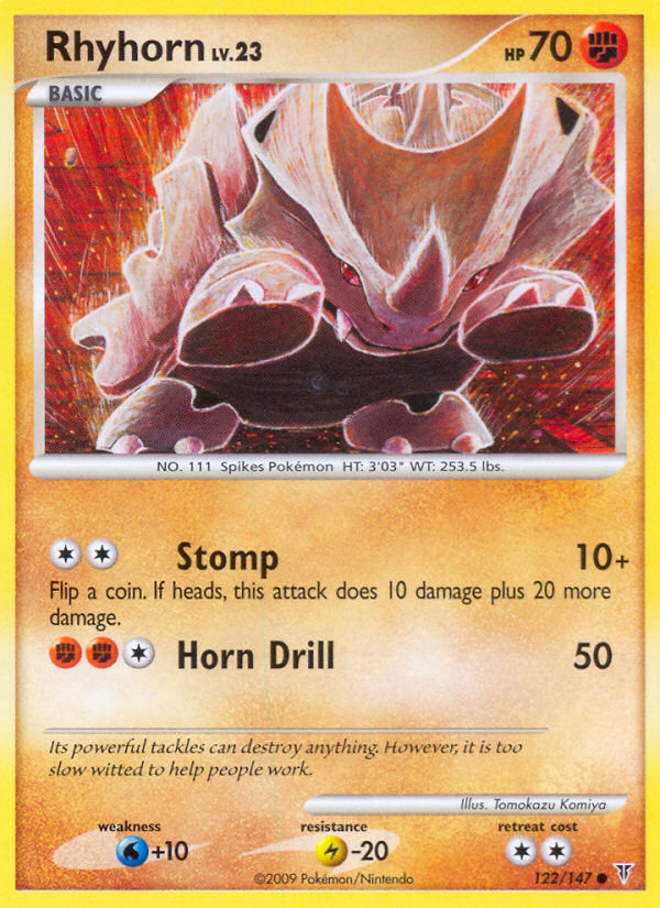 Rhyhorn (122/147) [Platinum: Supreme Victors] | Odin's Place