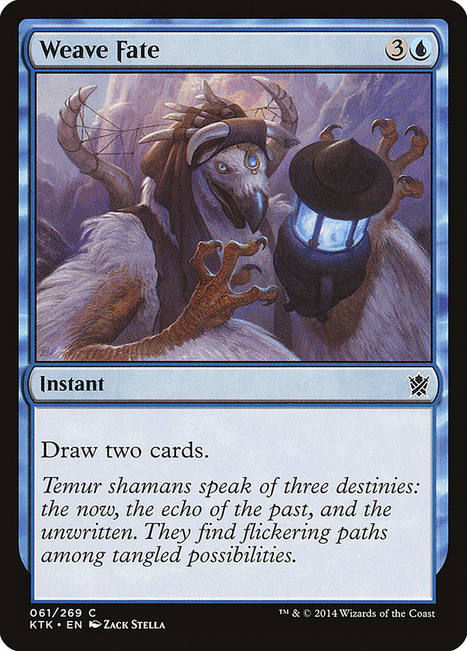 Weave Fate (61) [Khans of Tarkir] | Odin's Place