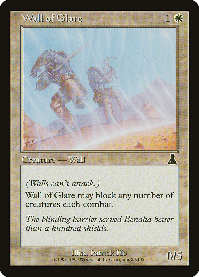 Wall of Glare (25) [Urza's Destiny] | Odin's Place