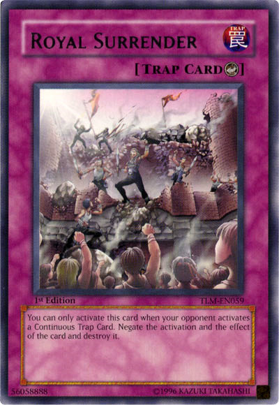 Royal Surrender [TLM-EN059] Rare | Odin's Place