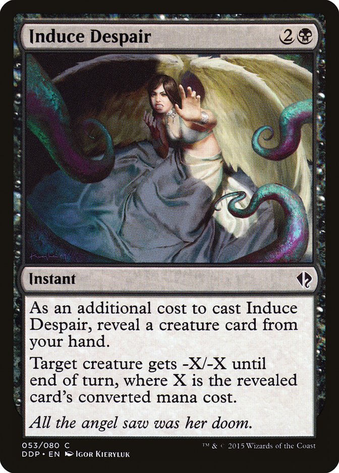 Induce Despair (53) [Duel Decks: Zendikar vs. Eldrazi] | Odin's Place