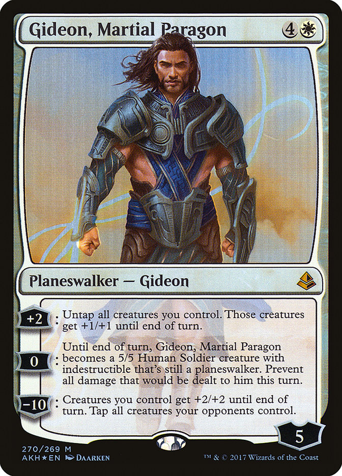 Gideon, Martial Paragon (270) [Amonkhet] | Odin's Place