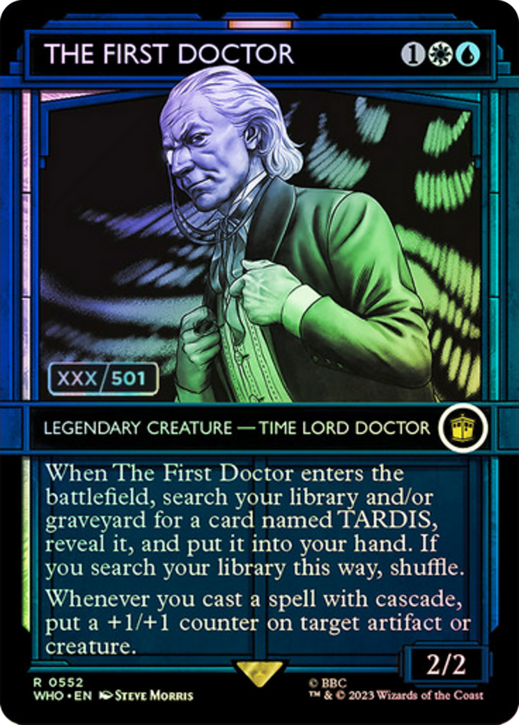 The First Doctor (Serial Numbered) [Doctor Who] | Odin's Place