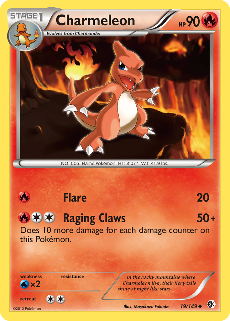 Charmeleon (19/149) [Black & White: Boundaries Crossed] | Odin's Place
