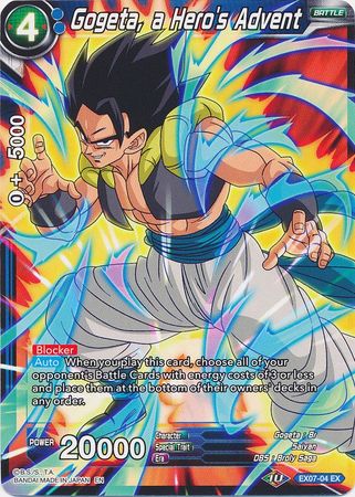 Gogeta, a Hero's Advent (EX07-04) [Magnificent Collection Fusion Hero] | Odin's Place
