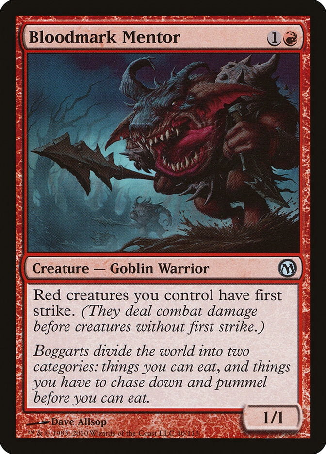 Bloodmark Mentor (40) [Duels of the Planeswalkers] | Odin's Place