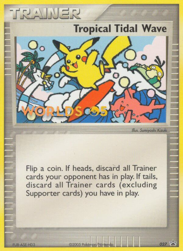 Tropical Tidal Wave (027) [Nintendo: Black Star Promos] | Odin's Place