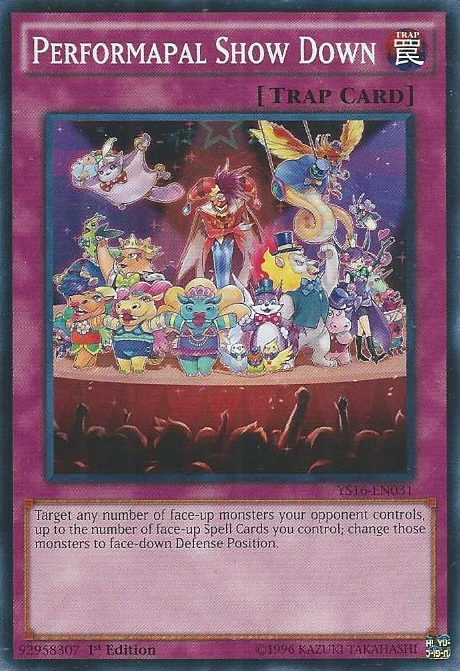 Performapal Show Down [YS16-EN031] Common | Odin's Place