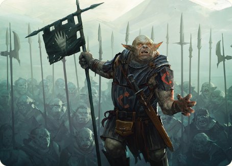 Ugluk of the White Hand Art Card [The Lord of the Rings: Tales of Middle-earth Art Series] | Odin's Place