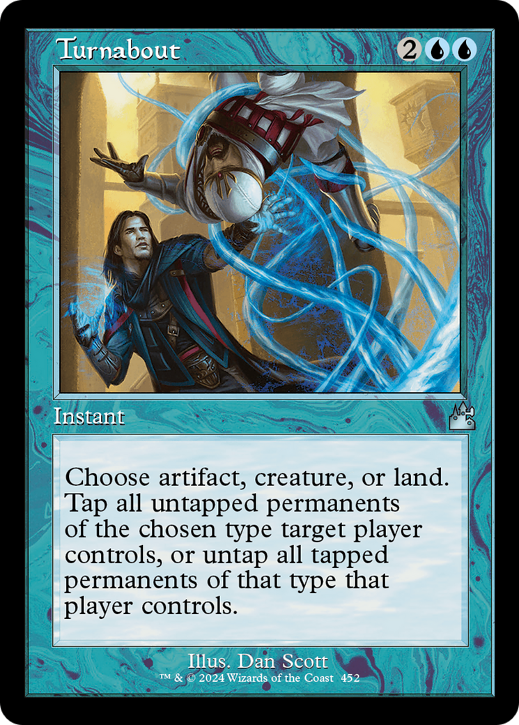 Turnabout (Retro Frame) [Ravnica Remastered] | Odin's Place